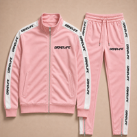 Soft Grind Tracksuit-Pink