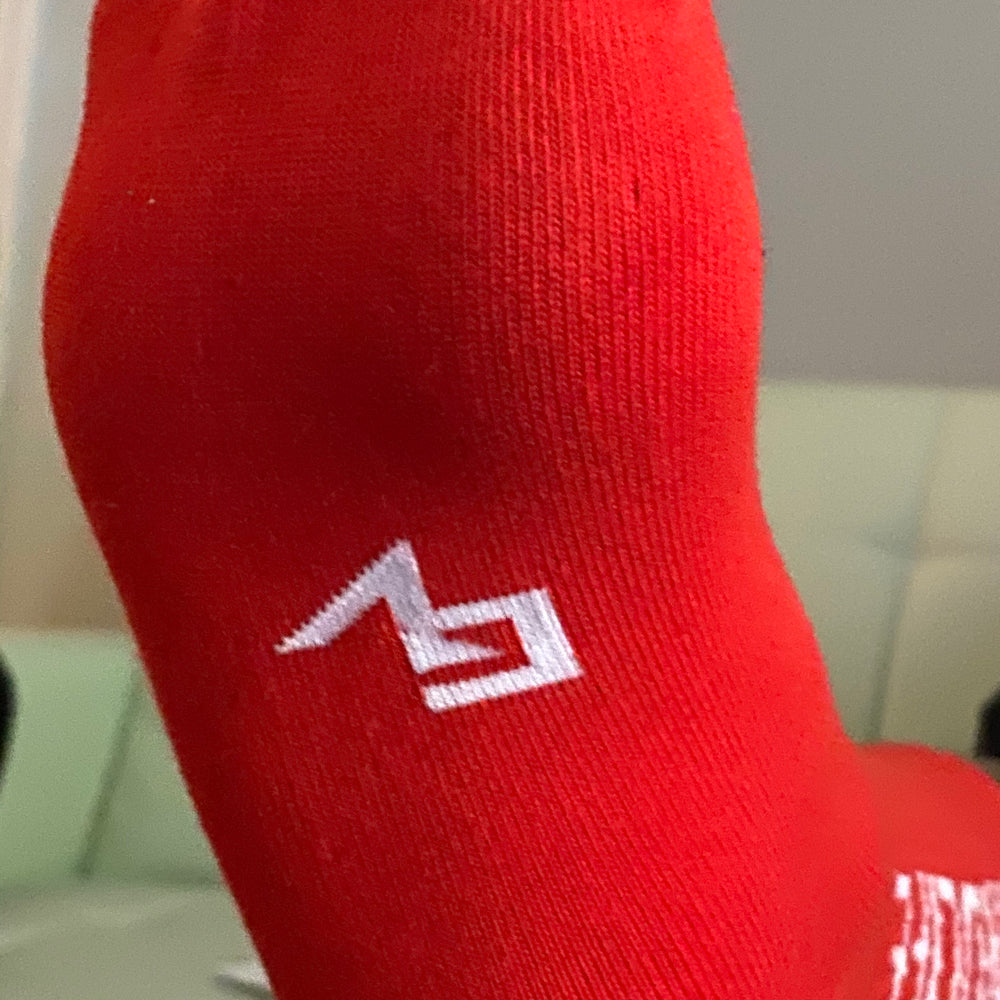 
                      
                        GrindLife Vertical Calf Socks Red
                      
                    