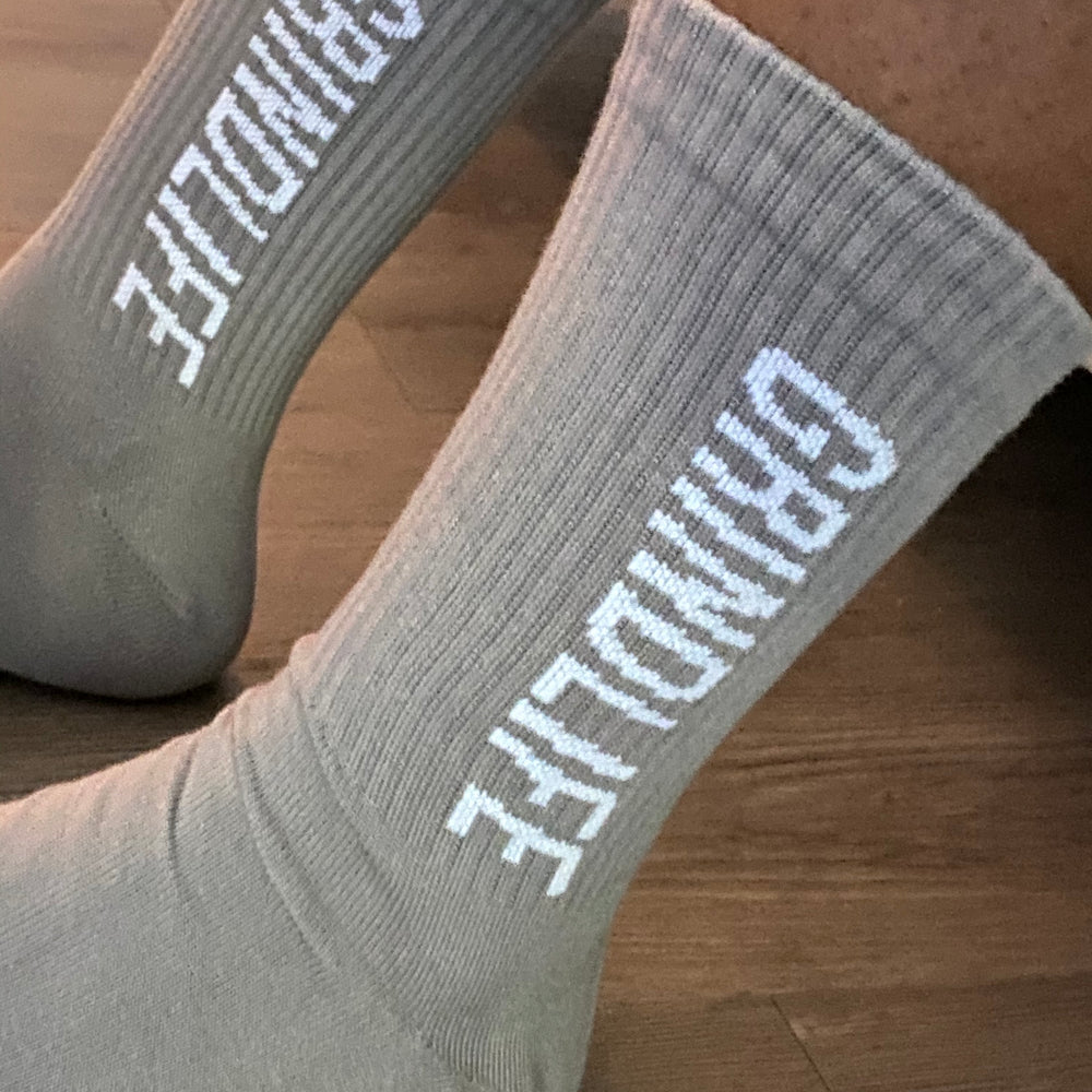 
                      
                        GrindLife Vertical Calf Socks  Heather Gray
                      
                    