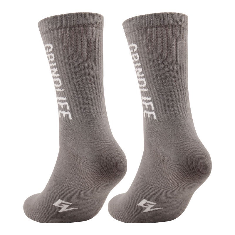 
                      
                        GrindLife Vertical Calf Socks  Heather Gray
                      
                    