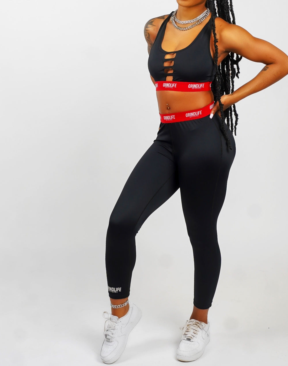 GrindLife Training Set (Sports Bra + Mid-rise legging)